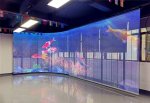 Màn hình LED trong suốt,tương lai của Digital Signage